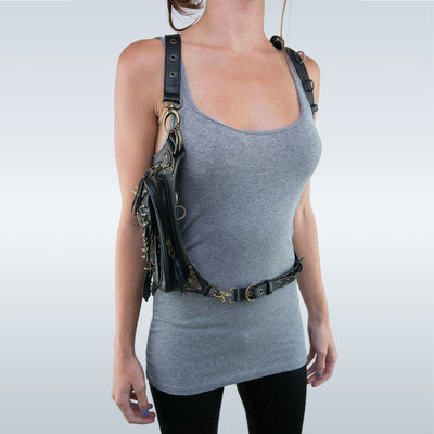 Retro Gothic Totenkopf Tasche 