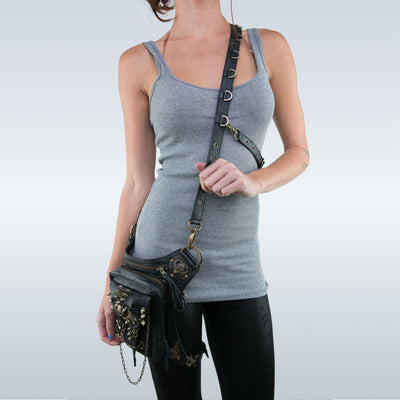 Retro Gothic Totenkopf Tasche 