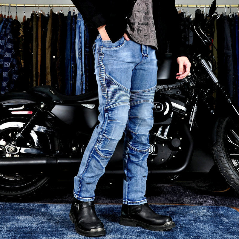 Reißfeste Motorradjeans aus Kevlar-Denim für Herren