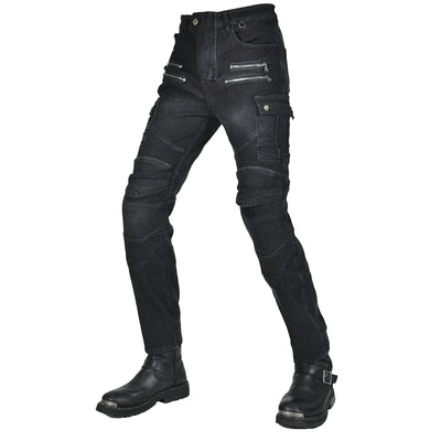 Fierce 4 Herren Motorrad Winter Plus Samt Jeans