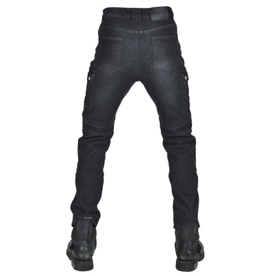 Fierce 4 Herren Motorrad Winter Plus Samt Jeans