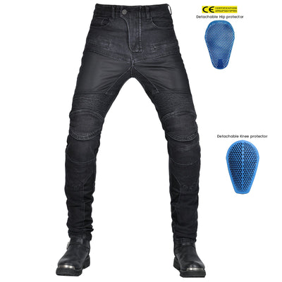 Outdoor Motorcycle Stretch Anti-Fall Riding Jeans