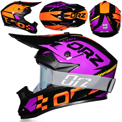 Offroad-Motorradhelm, Motocross-Dirtbike-Rennhelm 