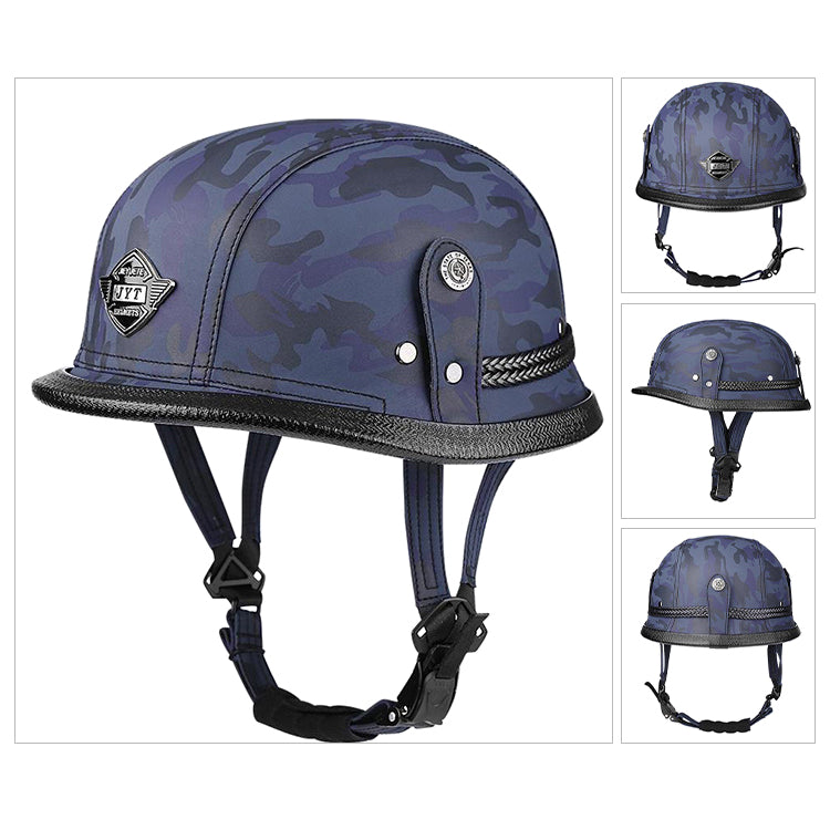 Retro Army Style Half Face Helmet