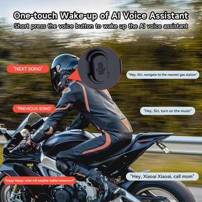 Multifunktionales Bluetooth-Headset für Motorradhelme 