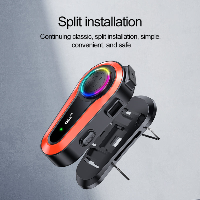 Multifunktionales Bluetooth-Headset für Motorradhelme 