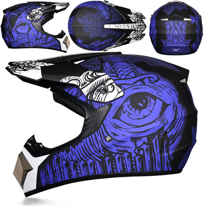 Allwetter-Offroad-Motorradhelm MX Dirt Bike Racing Helm 