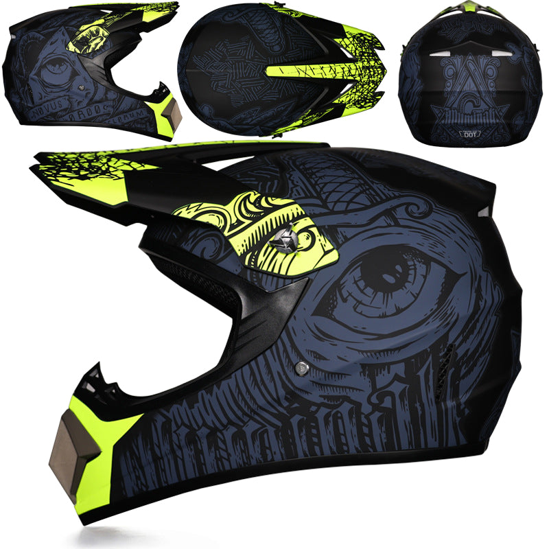 Allwetter-Offroad-Motorradhelm MX Dirt Bike Racing Helm 