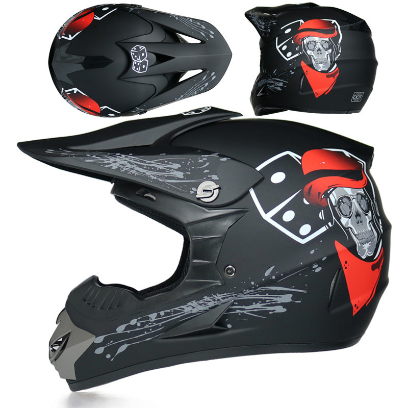 Allwetter-Offroad-Motorradhelm MX Dirt Bike Racing Helm 