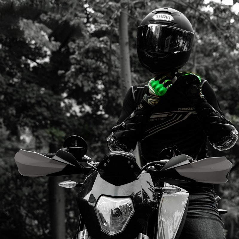 Motorrad-Reithandschuhe, nachtreflektierende Rennschutzhandschuhe