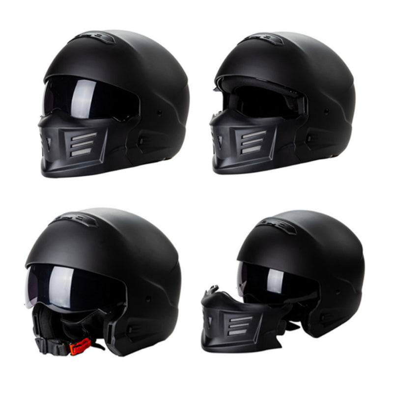 Combat Racing Helm 3/4 Offener Motorradhelm