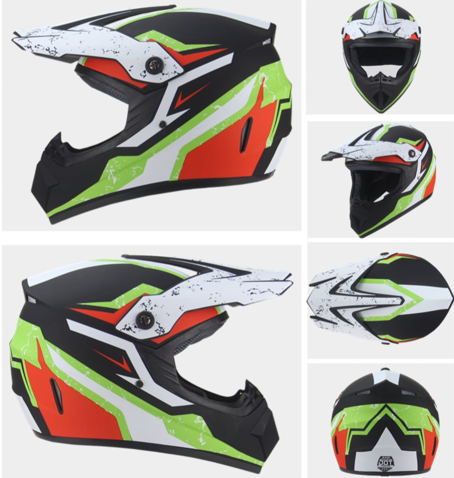 Offroad-Motocross-Helm, ATV-Dirtbike-Rennhelm 