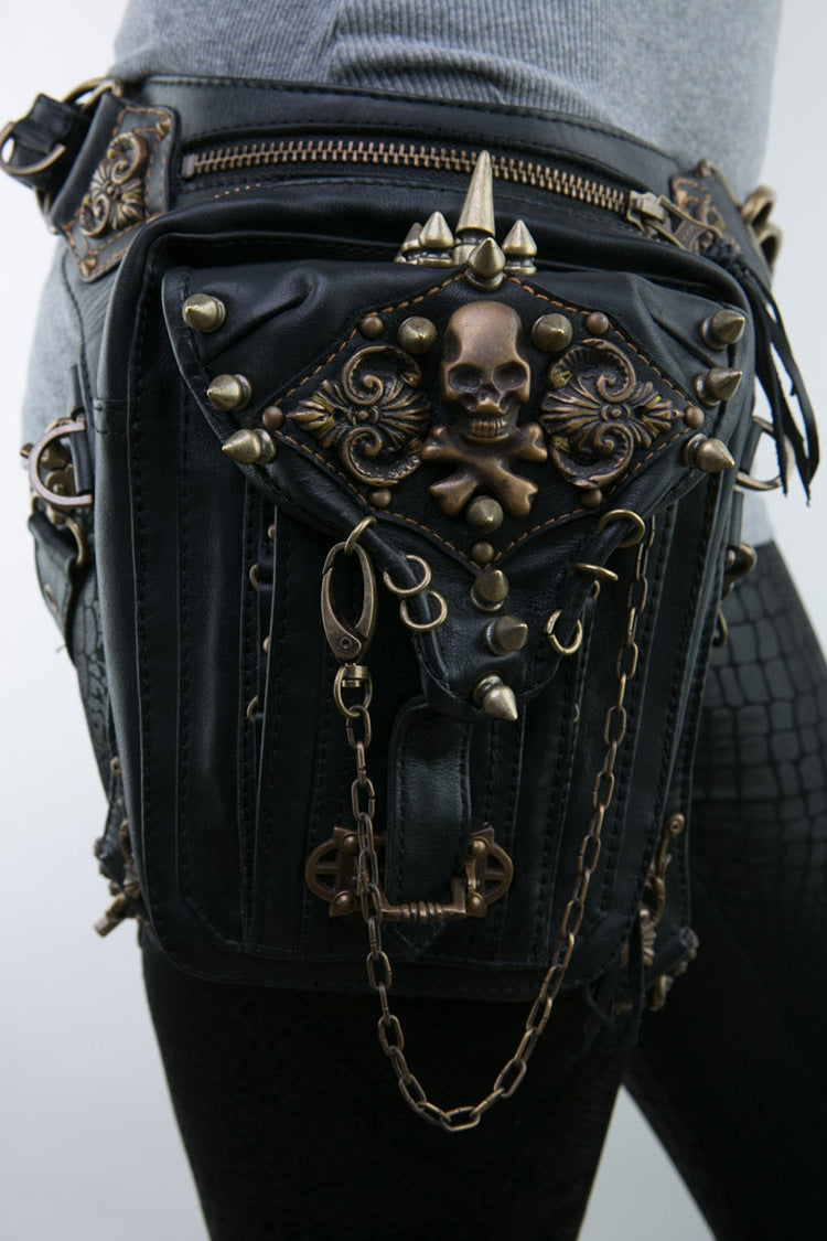 Retro Gothic Totenkopf Tasche 